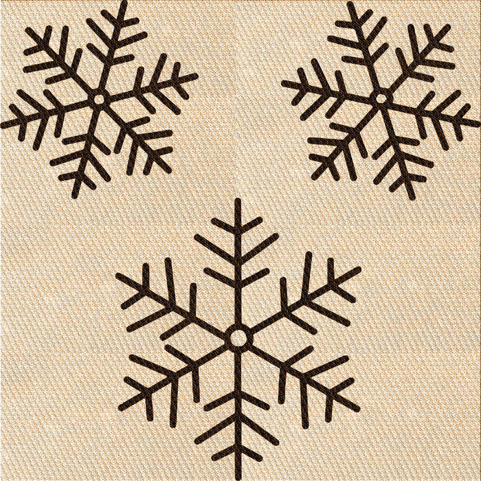 Round Patterned Copper Brown Rug, pat160org
