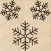 Round Patterned Copper Brown Rug, pat160org
