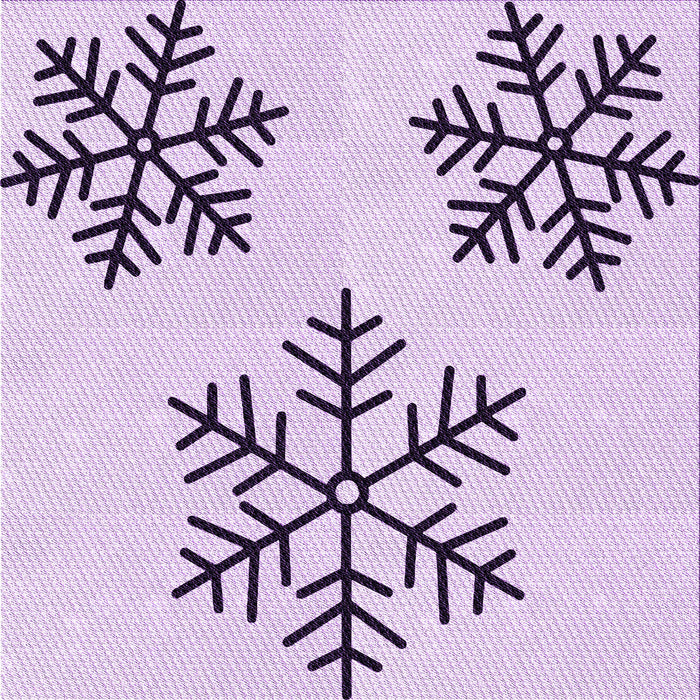 Round Patterned Lilac Purple Rug, pat160pur