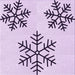 Round Patterned Lilac Purple Rug, pat160pur
