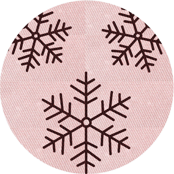 Square Patterned Pink Rug, pat160rd