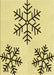 Patterned Sun Yellow Rug, pat160yw