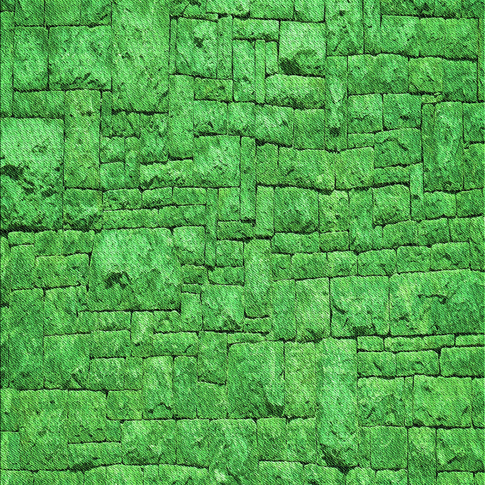 Patterned Green Rug, pat1600grn