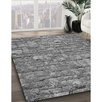 Patterned Gray Rug, pat1600gry