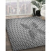 Machine Washable Transitional Cloud Gray Rug in a Family Room, wshpat1601gry