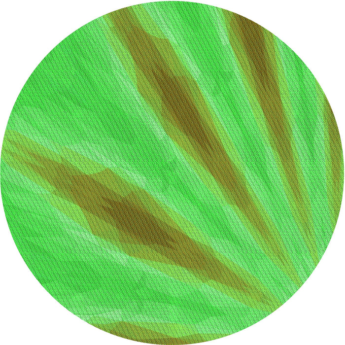 Square Machine Washable Transitional Neon Green Rug in a Living Room, wshpat1602grn