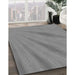 Machine Washable Transitional Dark Gray Rug in a Family Room, wshpat1602gry
