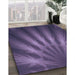 Machine Washable Transitional Plum Purple Rug in a Family Room, wshpat1603blu