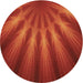 Square Machine Washable Transitional Orange Red Orange Rug in a Living Room, wshpat1603org