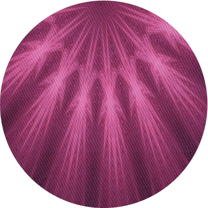 Square Machine Washable Transitional Neon Pink Rug in a Living Room, wshpat1603pur