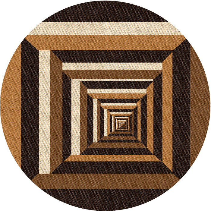 Square Machine Washable Transitional Black Brown Rug in a Living Room, wshpat1604org