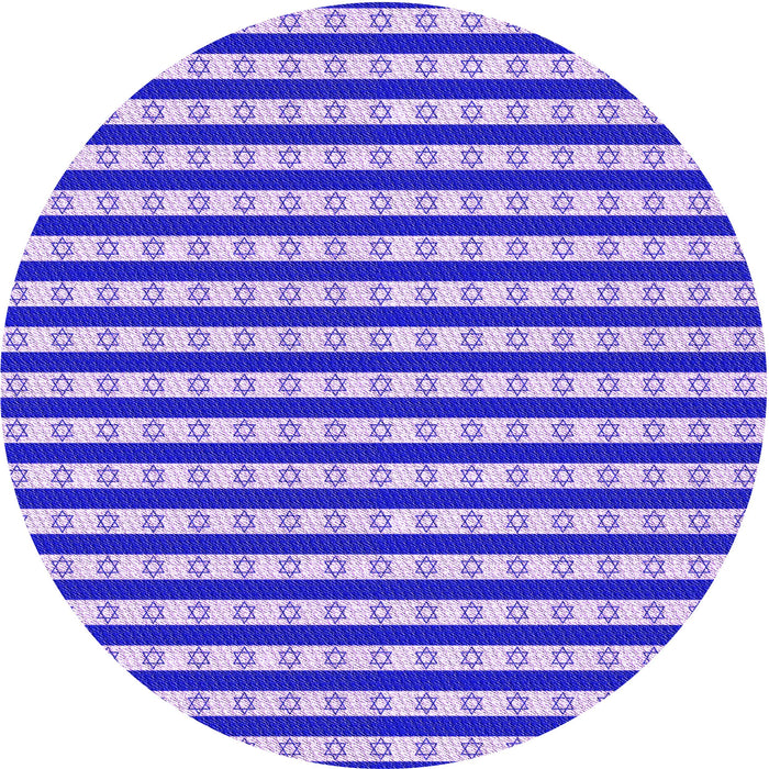 Square Patterned Mauve Purple Rug, pat1605pur