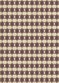 Machine Washable Transitional Chestnut Brown Rug, wshpat1606brn