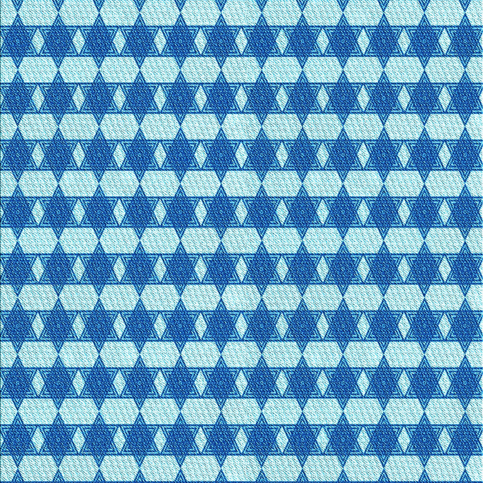 Patterned Blue Rug, pat1606lblu