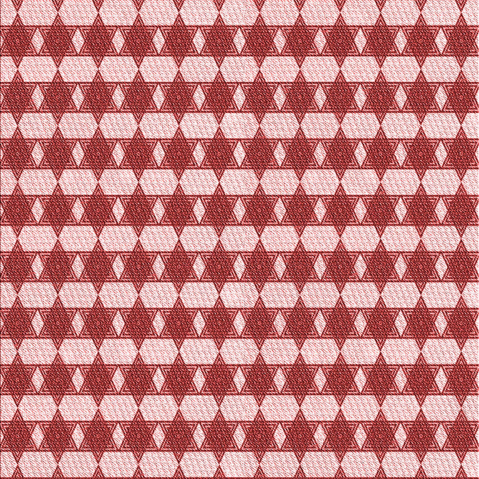 Patterned Red Rug, pat1606rd