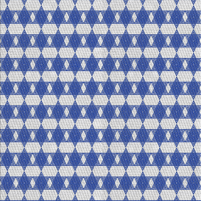 Patterned Pastel Light Blue Novelty Rug, pat1606