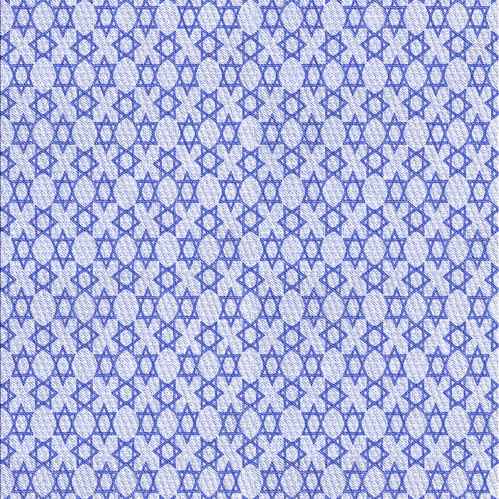 Patterned Lavender Blue Rug, pat1607blu