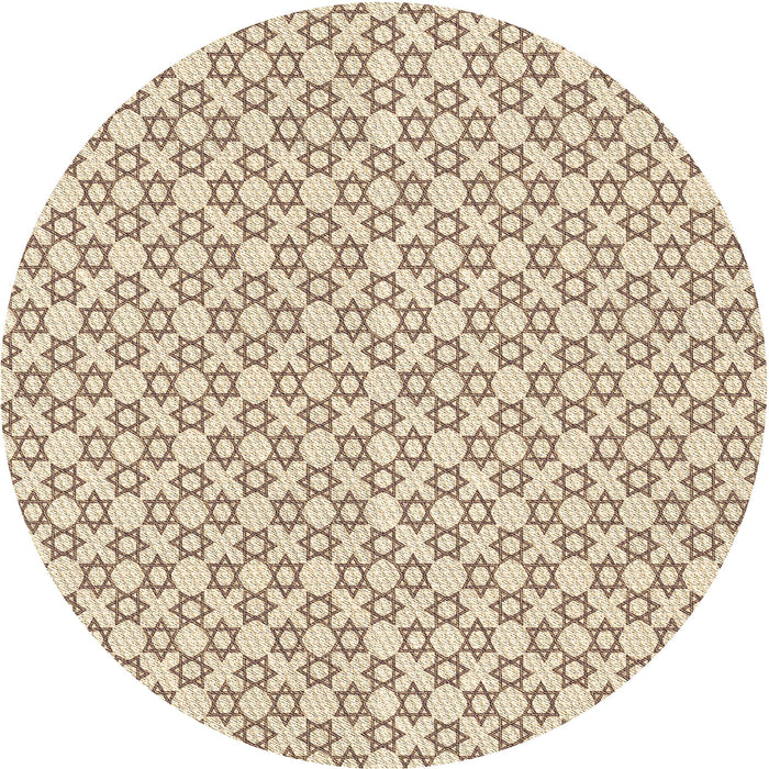 Square Machine Washable Transitional Vanilla Gold Rug in a Living Room, wshpat1607brn
