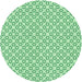 Square Patterned Mint Green Rug, pat1607grn