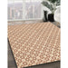 Machine Washable Transitional Golden Blonde Gold Rug in a Family Room, wshpat1607org