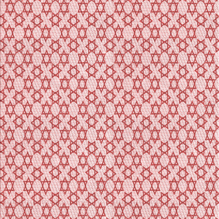 Patterned Red Rug, pat1607rd