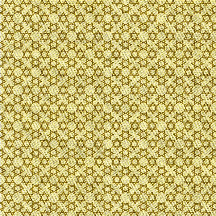 Round Machine Washable Transitional Caramel Brown Rug, wshpat1607yw