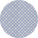 Sideview of Patterned Water Blue Novelty Rug, pat1607