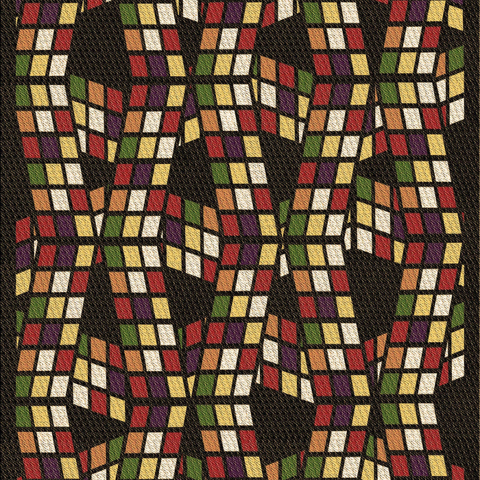 Machine Washable Transitional Night Red Rug, wshpat1608brn