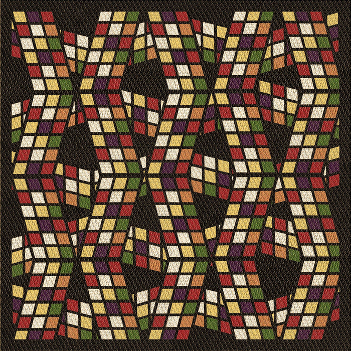 Round Machine Washable Transitional Night Red Rug, wshpat1608brn