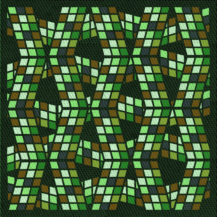 Round Machine Washable Transitional Midnight Gray Rug, wshpat1608grn