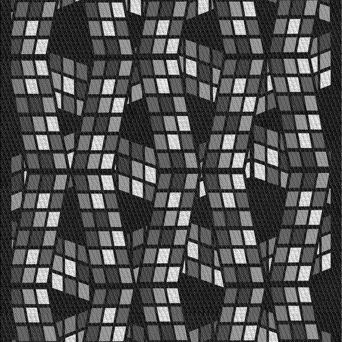 Machine Washable Transitional Gray Rug, wshpat1608gry