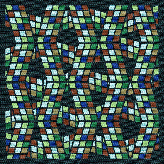 Round Machine Washable Transitional Charcoal Black Rug, wshpat1608lblu