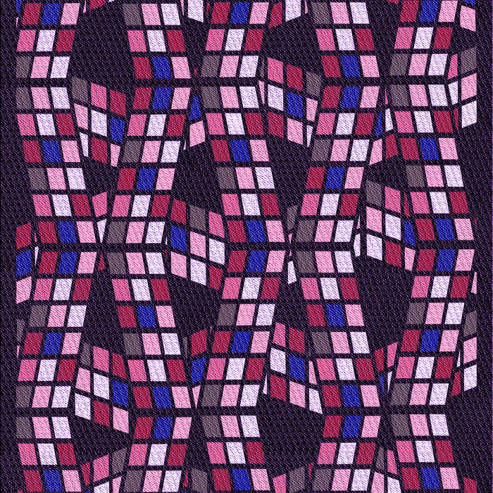 Machine Washable Transitional Dark Purple Rug, wshpat1608pur