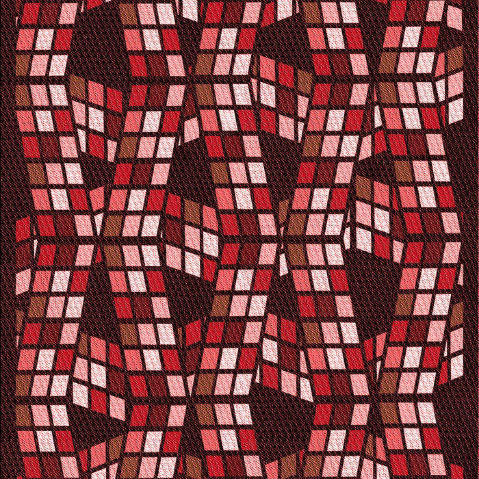 Machine Washable Transitional Indian Red Rug, wshpat1608rd