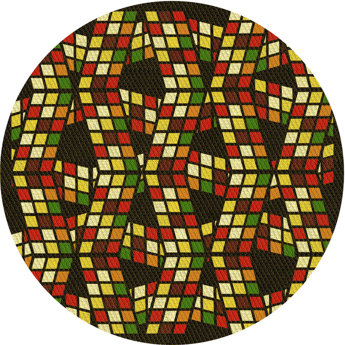 Square Machine Washable Transitional Night Red Rug in a Living Room, wshpat1608yw