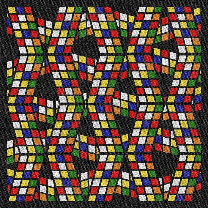 Sideview of Machine Washable Transitional Chocolate Brown Rug, wshpat1608