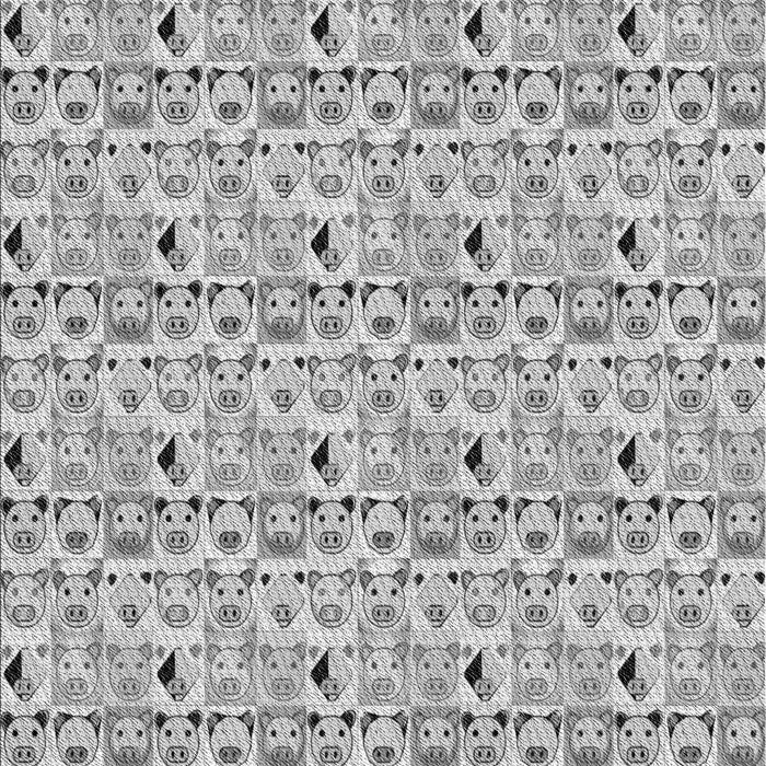 Patterned Gray Rug, pat1609gry