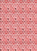 Machine Washable Transitional Pastel Pink Rug, wshpat1609rd