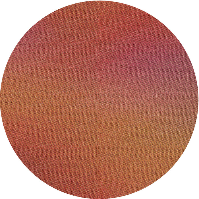 Square Patterned Bright Orange Rug, pat161brn
