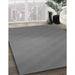 Patterned Ash Gray Rug in Family Room, pat161gry