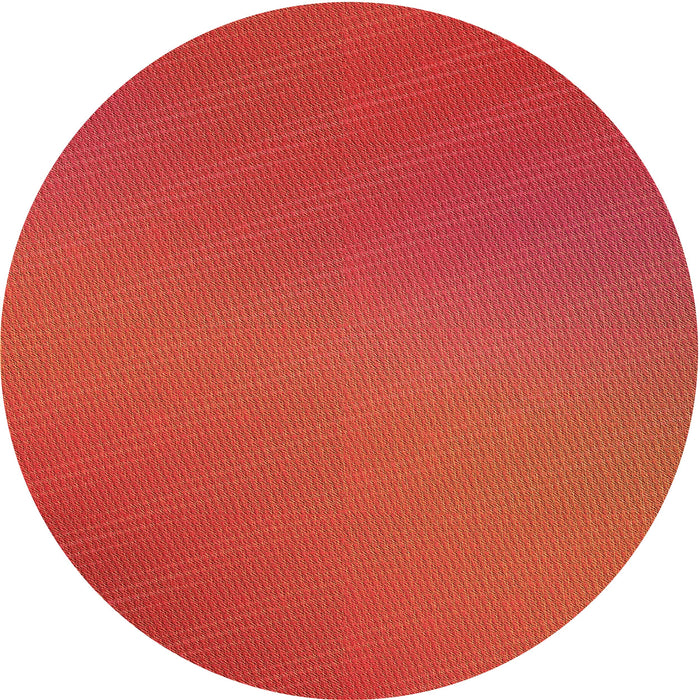 Square Patterned Red Rug, pat161org