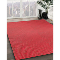 Patterned Red Rug, pat161rd