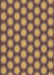 Patterned Golden Gold Rug, pat1610brn
