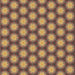 Round Patterned Golden Gold Rug, pat1610brn