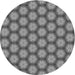 Square Patterned Gray Rug, pat1610gry