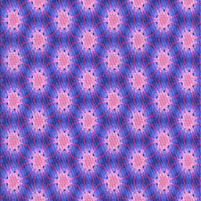 Patterned Blue Violet Purple Rug, pat1610pur
