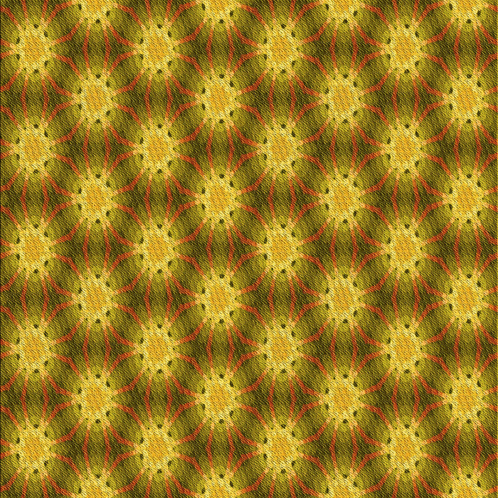 Patterned Yellow Rug, pat1610yw
