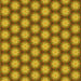 Round Patterned Yellow Rug, pat1610yw