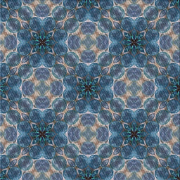 Square Patterned Dark Blue Grey Blue Novelty Rug, pat1611