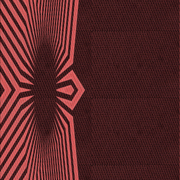 Machine Washable Transitional Chocolate Brown Rug, wshpat1612rd